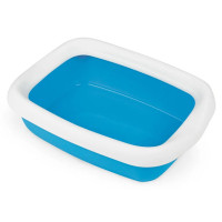 Туалет для кошек MPS с рамкой Beta 43 х 31 х 12 см Blue