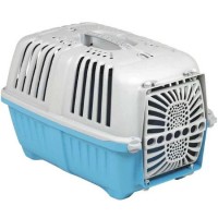 Переноска MPS Pratiko Plast S 48 х 31.5 х 33 см до 12 кг голубая